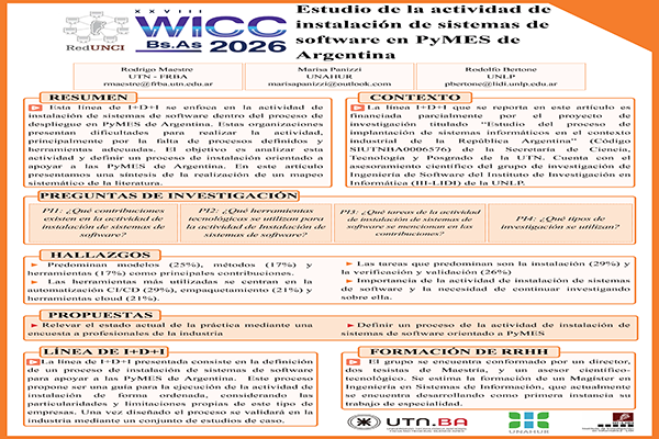 Estudio de la Actividad de Instalación de Sistemas de Software en PyMES de Argentina